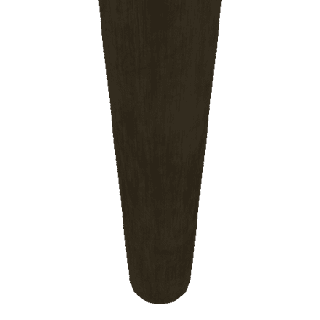 Sharp Round Wooden Pillar {2} 1M 5